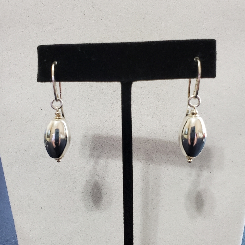 REEB Italian Sterling Drop Earrings - Picture 7 of 10